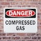 Signmission Compressed Gas Danger Sign, Aluminum, 14in W x 10in L, 2PK OS-2PACK-DS-A-1014-L-19280 - alternate 8